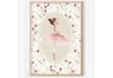 homestyle-accessoires Poster Kinderzimmer Bilderwand 6erSet Ballerina Ballett Bild 1