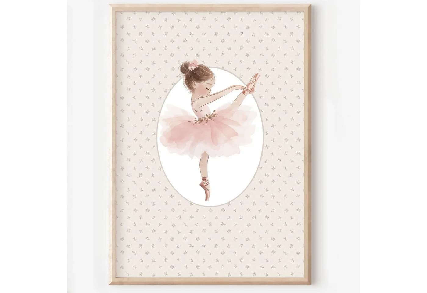 homestyle-accessoires Poster Kinderzimmer Bilderwand 6erSet Ballerina Ballett - Bild 3
