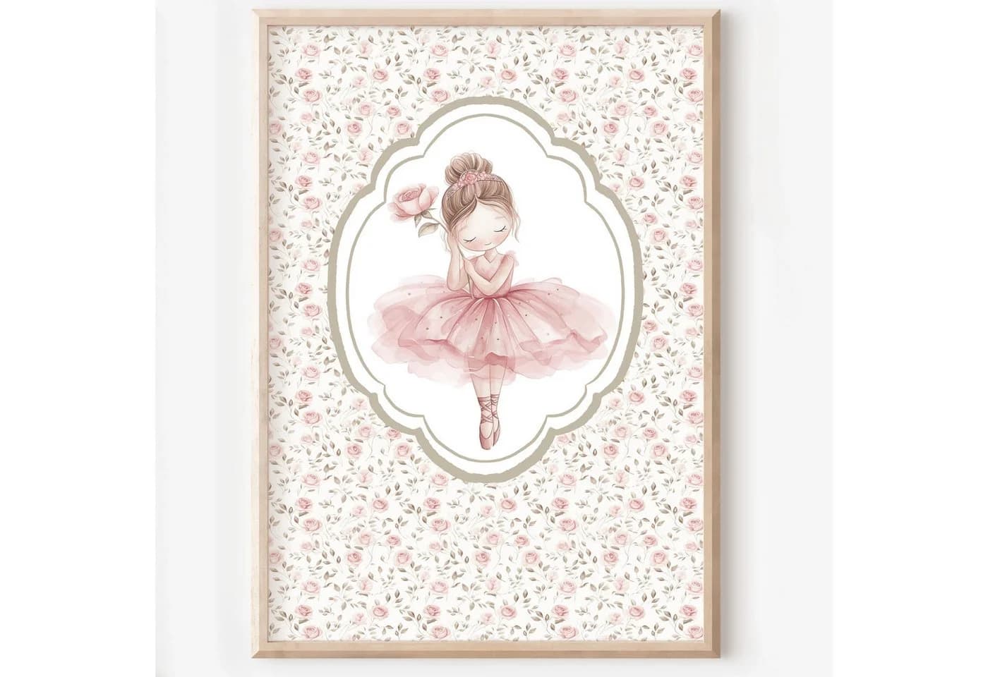 homestyle-accessoires Poster Kinderzimmer Bilderwand 6erSet Ballerina Ballett - Bild 5