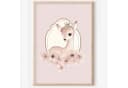 homestyle-accessoires Poster 6er-Set Bambi Hasen Kinderzimmer Bilderwand Bild 1