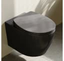 HOROW Hänge WC Komplettset Spülrandlos Toilette Nano Beschichtung Bild 2