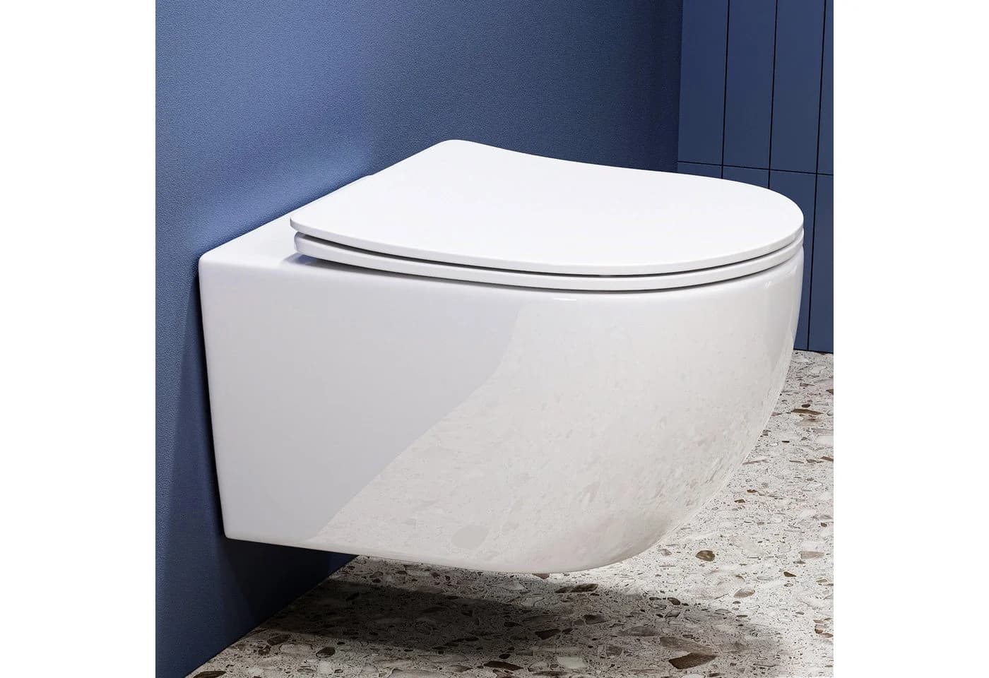 HOROW Tiefspül-WC Spülrandloses Hänge WC - Bild 2