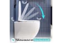HOROW Tiefspül-WC Spülrandloses Hänge WC Bild 4