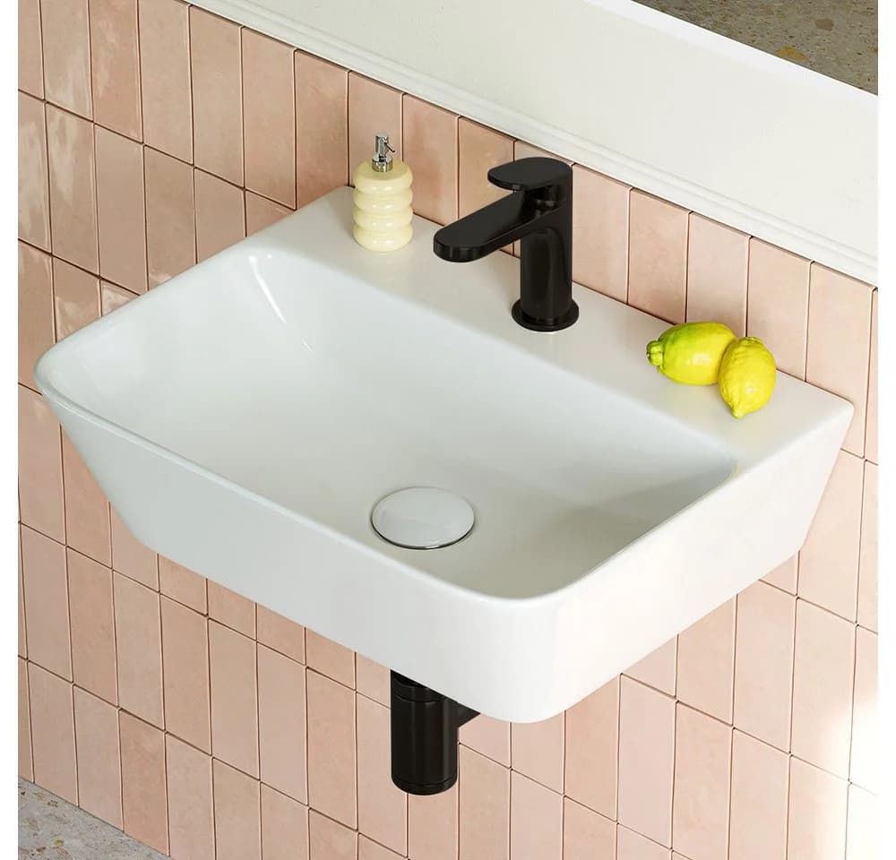 HOROW Handwaschbecken Weiß - Bild 2