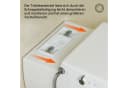 HOROW Dusch-WC-Sitz mit Bidet, Absenkautomatik, Duroplast, abnehmbar Bild 4