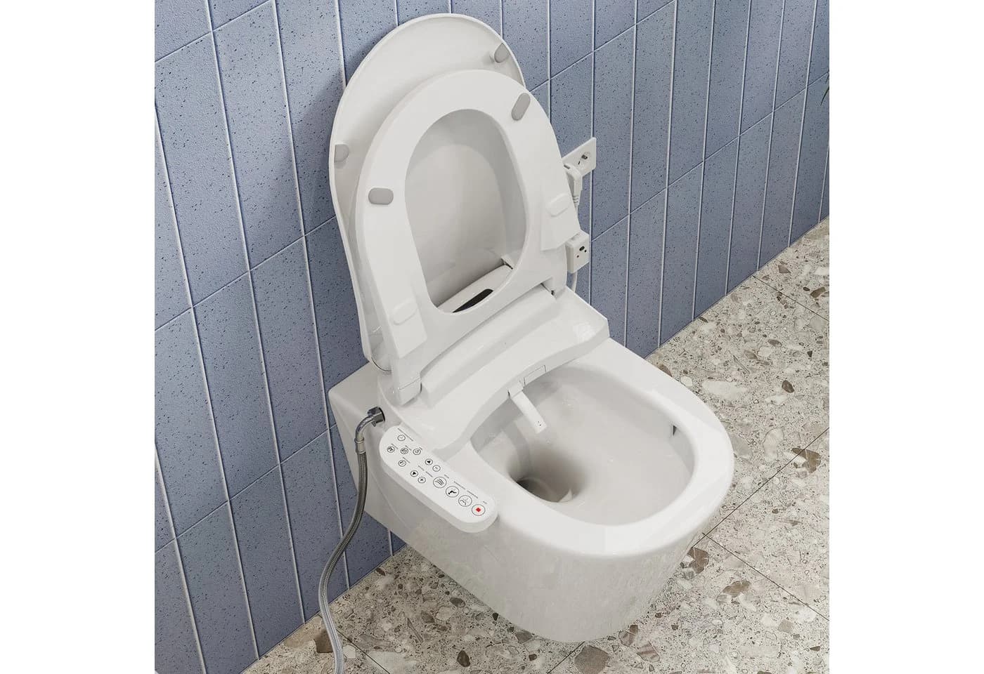 HOROW Dusch-WC-Sitz Smart Toilettensitz WC Bidet mit Düse