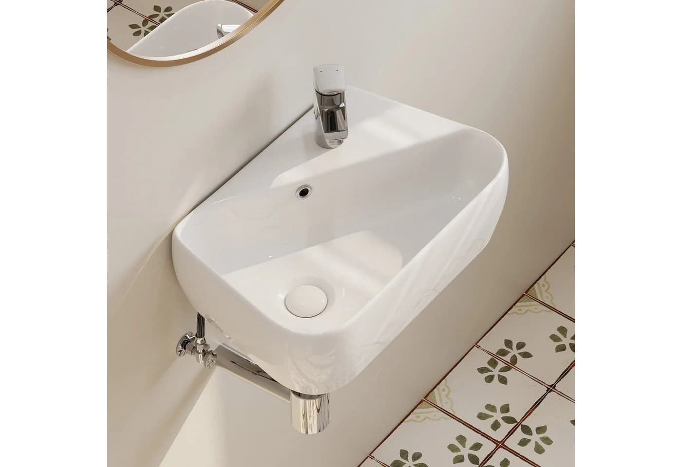 HOROW Aufsatzwaschbecken Oval Weiß Nano Beschichtung - Bild 2