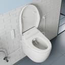 HOROW Smart Dusch-WC Hänge-WC mit Bidet, Edelstahl-Düse & Nachtlicht Bild 3
