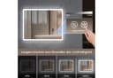 HOROW Badspiegel LED Dimmbar mit Anti-Beschlag Bild 5