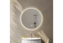 HOROW LED Badspiegel Rund Antibeschlag Dimmbar Bild 1