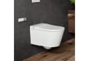 HOROW Dusch-WC Hänge WC mit Bidet-Funktion, Warmwasser, Beheizter Sitz, Damenpflege Bild 2