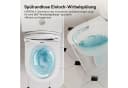 HOROW Stand-WC Spülrandlos mit Spülkasten Weiß Bild 5