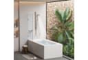 HOROW Duschsystem Regendusche Set mit Thermostatarmatur Chrom Bild 3