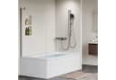 HOROW Duschsystem mit Thermostatarmatur Grau Regendusche Set Bild 1