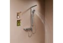 HOROW Duschsystem mit Thermostatarmatur Grau Regendusche Set Bild 2