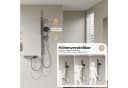 HOROW Duschsystem mit Thermostatarmatur Grau Regendusche Set Bild 4