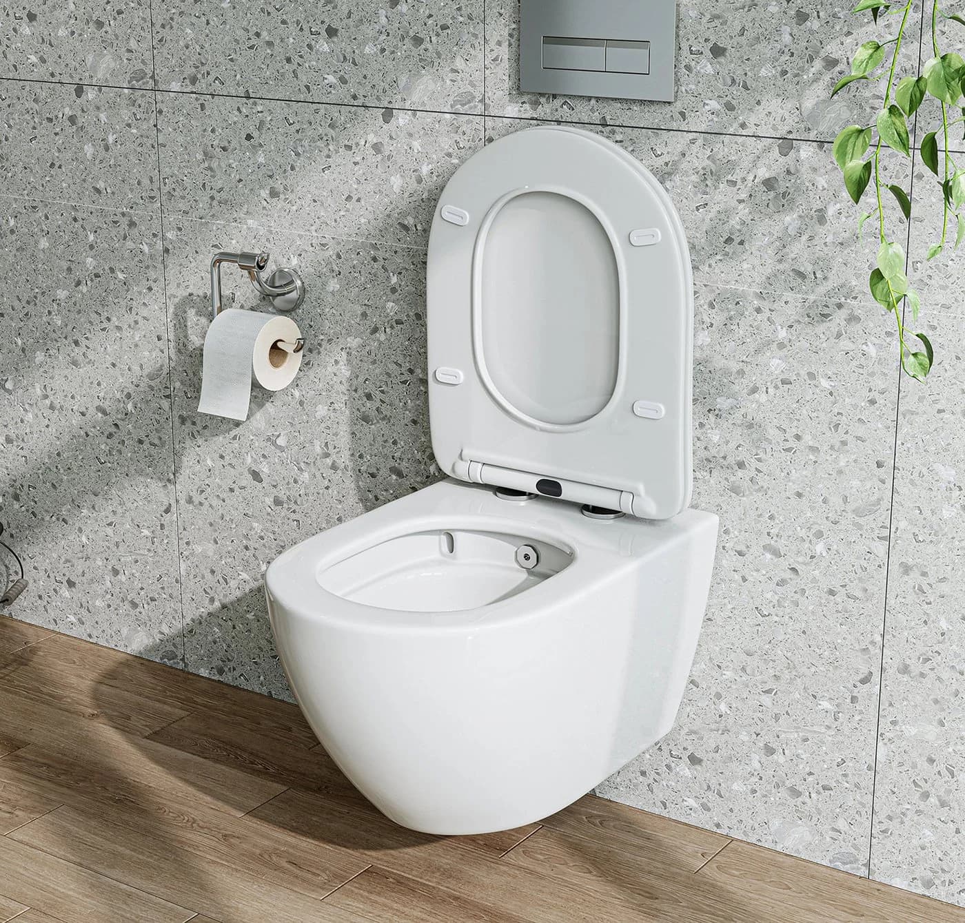HOROW Taharet Dusch-WC mit Softclose & Bidet-Funktion - Bild 3