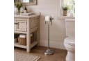 baario Toilettenpapierhalter CORSY Antik Silber Bild 1