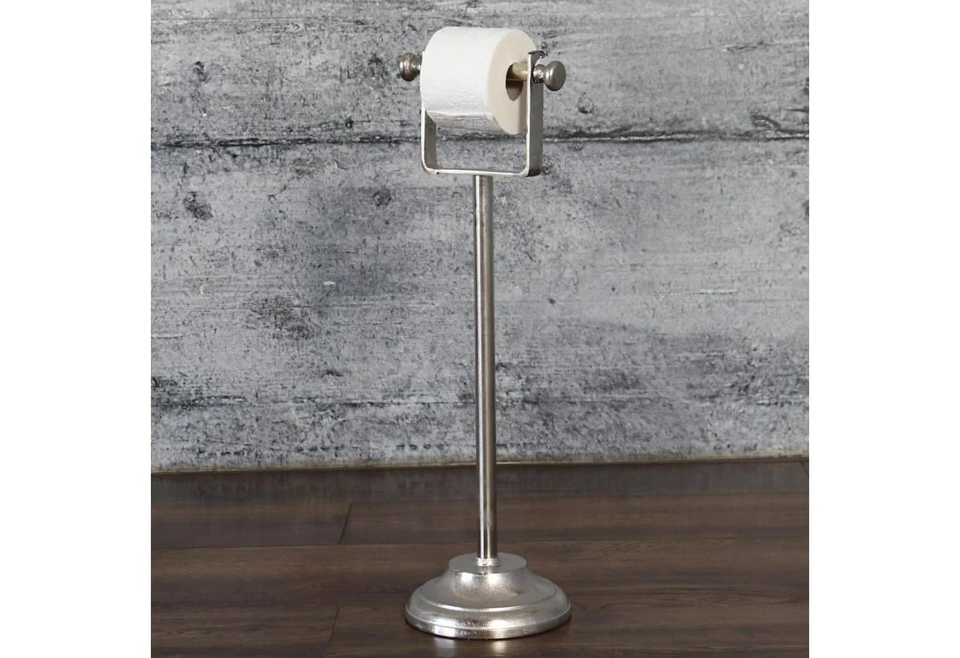 baario Toilettenpapierhalter CORSY Antik Silber - Bild 5