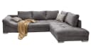luma-home Ecksofa 17201 Grau Cord mit Bettfunktion Bild 2