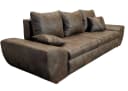 luma-home Big-Sofa 18008 Bettfunktion Stauraum 275x98x90 cm Braun Bild 4