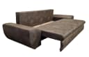 luma-home Big-Sofa 18008 Bettfunktion Stauraum 275x98x90 cm Braun Bild 5