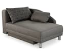 luma-home Recamiere 15123 Bettfunktion Grau Federkern Bild 2