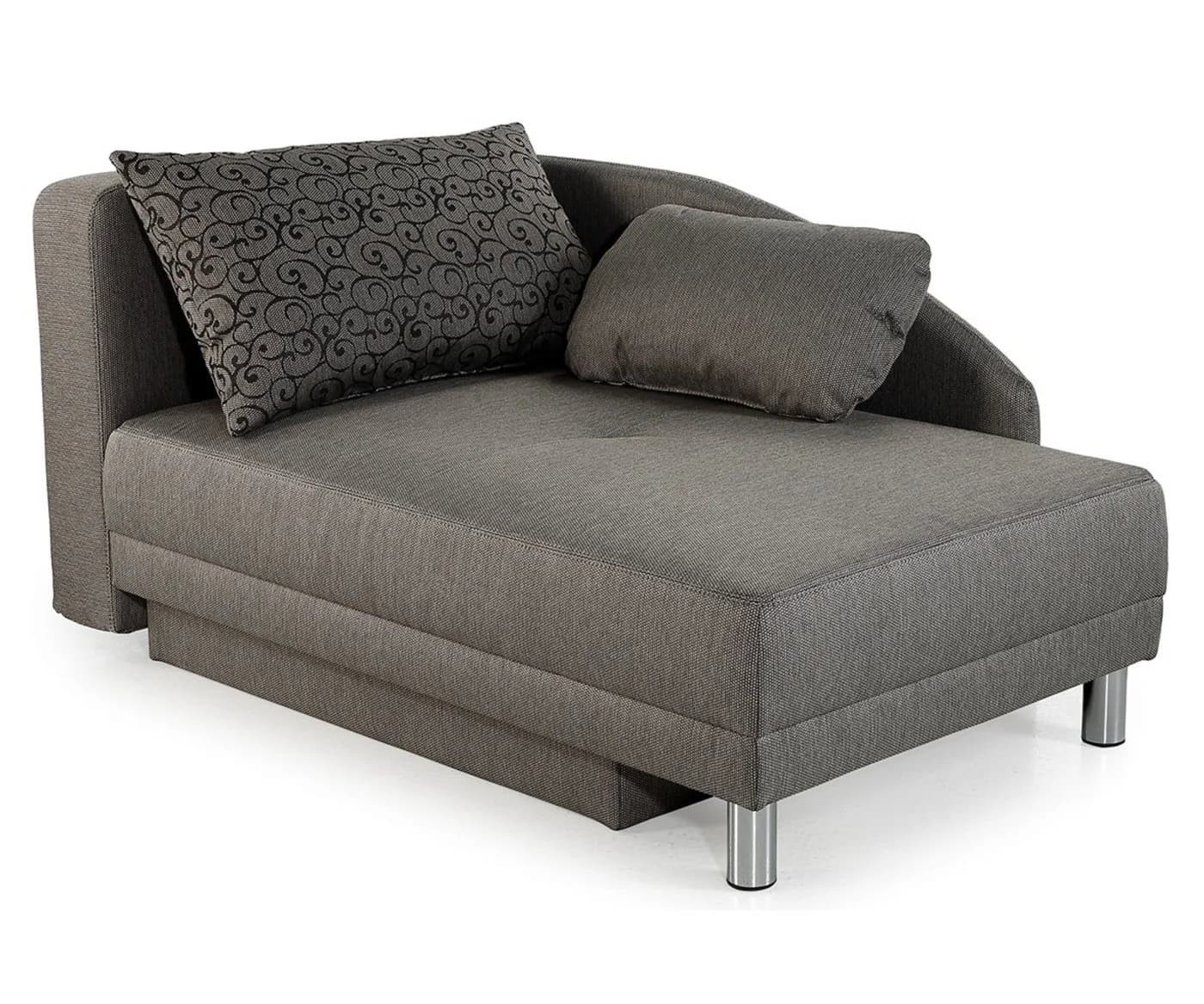 luma-home Recamiere 15123 Bettfunktion Grau Federkern - Bild 2