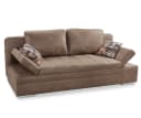 luma-home Schlafsofa 15116 Braun Bettkasten Armlehnen verstellbar Bild 2