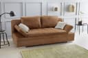 luma-home Schlafsofa 15117 Braun Antikleder-Optik Bild 3