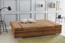 luma-home Schlafsofa 15117 Braun Antikleder-Optik Bild 4