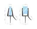 STEIGNER Duschdichtung 30cm PVC Ersatzdichtung für Dusche Bild 1