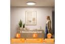 skelo LED Deckenleuchte 19CM Akku mit Bewegungsmelder 3CCT Dimmbar Bild 1