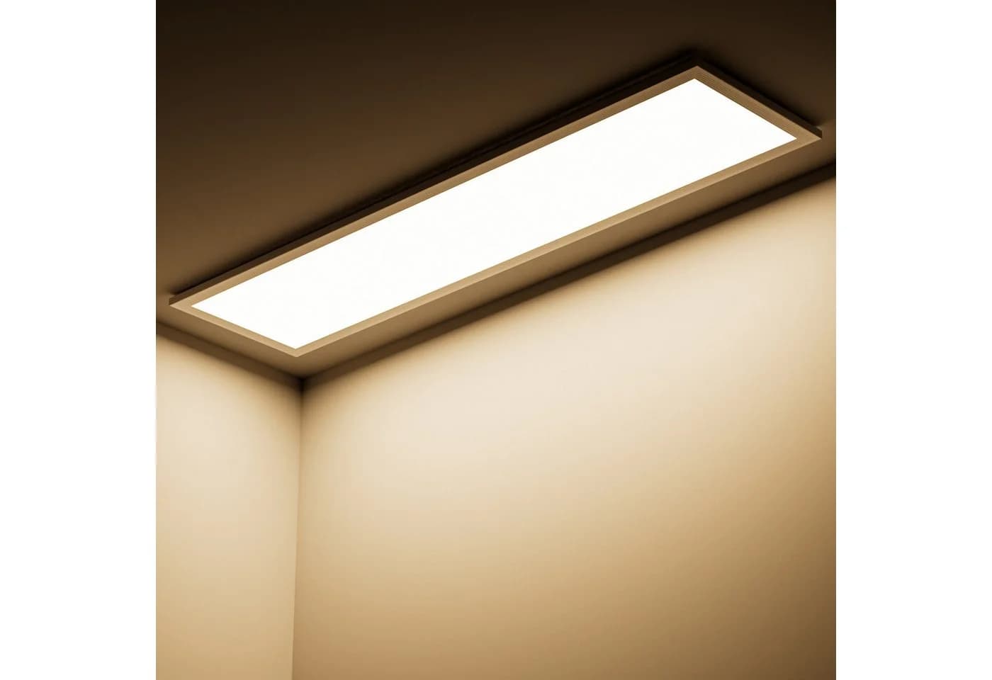 Lujasi LED Deckenleuchte 36W 3600LM LED Panel Flach 100 x 25 x 5,5 cm - Bild 2