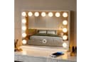Lujasi Hollywood Schminkspiegel mit Beleuchtung 15 LED Lampen Bild 2