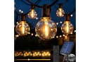 skelo LED Solarlichterkette 15m Dimmbar Warmweiß mit Fernbedienung Bild 2