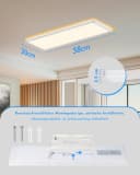 Lujasi LED Deckenleuchte 24W 2400LM Neutralweiß Bild 4