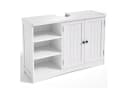 Bealife Waschbeckenunterschrank Grau 90 x 30 x 60 cm Bild 1