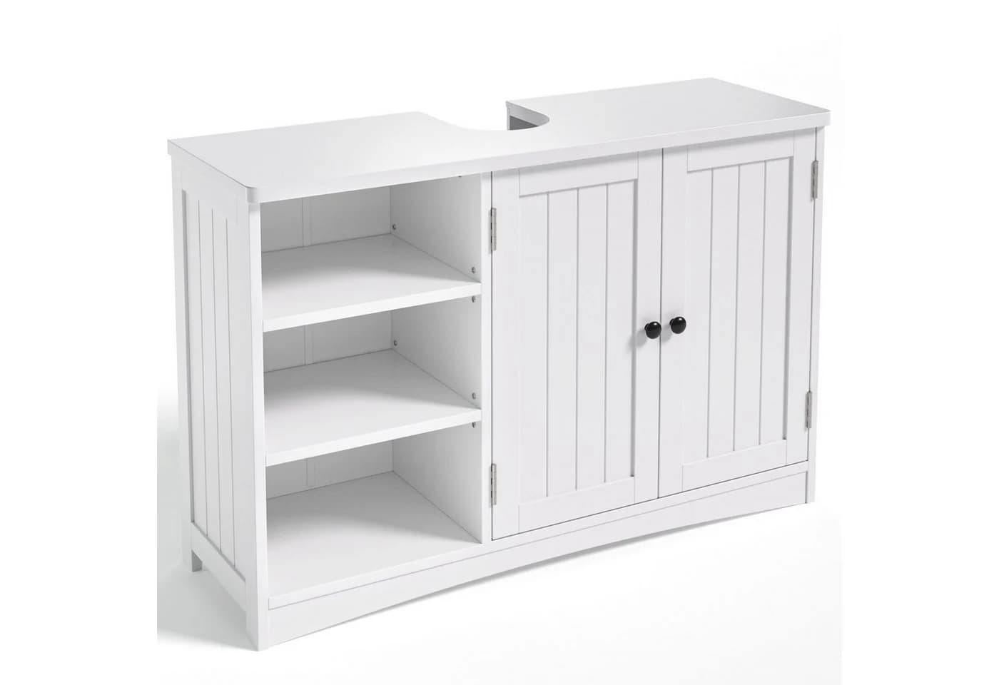 Bealife Waschbeckenunterschrank Grau 90 x 30 x 60 cm