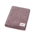 Bleu La La Babydecke Rot 100% Bio-Baumwolle Pointelle Strick Bild 2