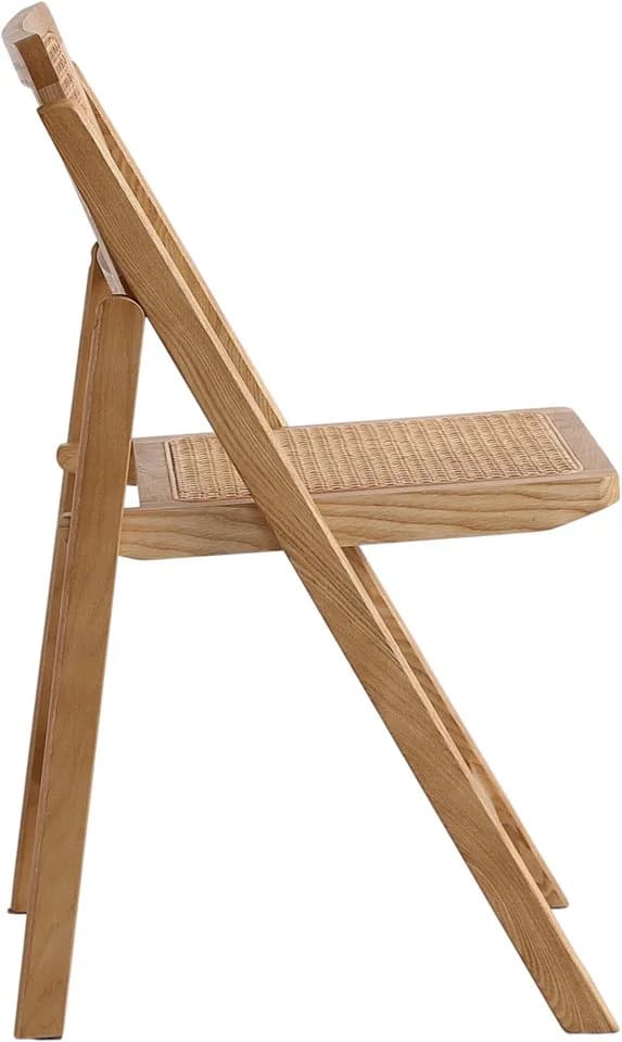 LIM HOME Klappstuhl TB000 Massivholz Rattan - Bild 3