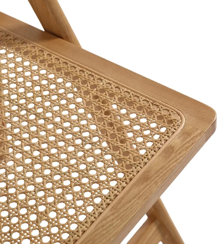 LIM HOME Klappstuhl TB000 Massivholz Rattan - Bild 5