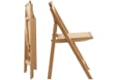 LIM HOME Klappstuhl TB000 Rattan Eiche Natur Bild 2