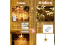 Vivitar Lichterkette 4,1 m 15 LED USB wiederaufladbar, Acryl-Blumen Bild 3