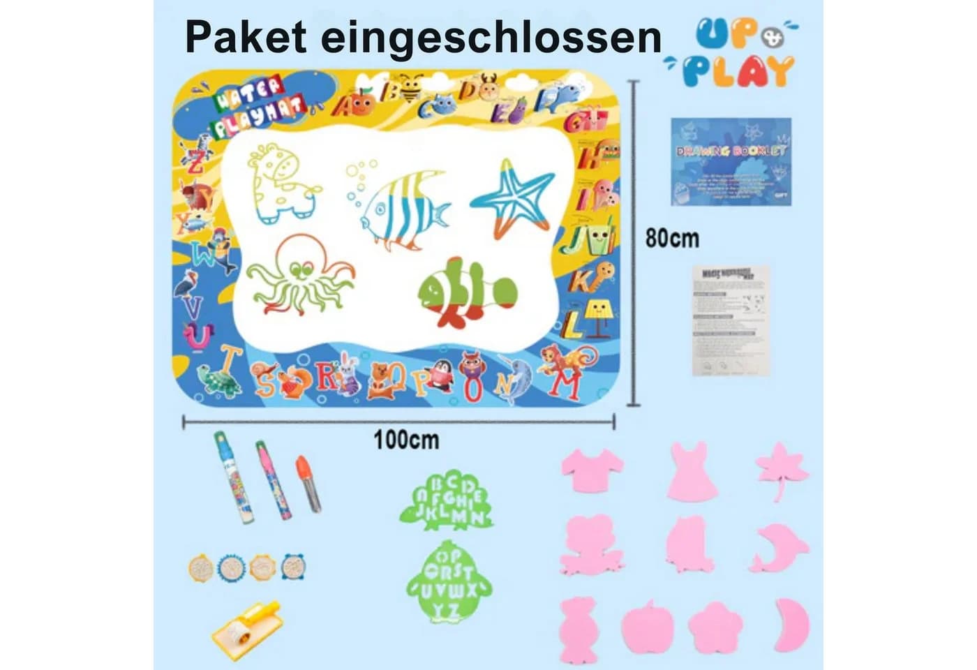 Vivitar Kreativset Aqua Water Doodle Matte 80x100cm XL - Bild 5