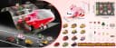 Vivitar Spielzeug-Flugzeug mit Lichtern, Geräuschen, Sprühfunktion und 12 Mini-Fahrzeugen Bild 3