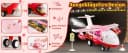 Vivitar Spielzeug-Flugzeug mit Lichtern, Geräuschen, Sprühfunktion und 12 Mini-Fahrzeugen Bild 5