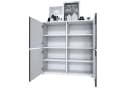 Möbelhandel Klipenstein Highboard NOAH V2 Weiß Matt Landhaus Bild 3