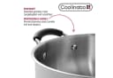 Coolinato Bratpfanne 28cm Antihaftbeschichtet Edelstahl Silber Bild 5