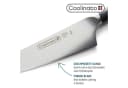 Coolinato Gemüsemesser Profi 9cm Schwarz Edelstahl Bild 5